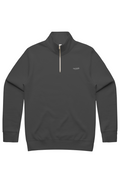 MENS STENCIL HALF ZIP